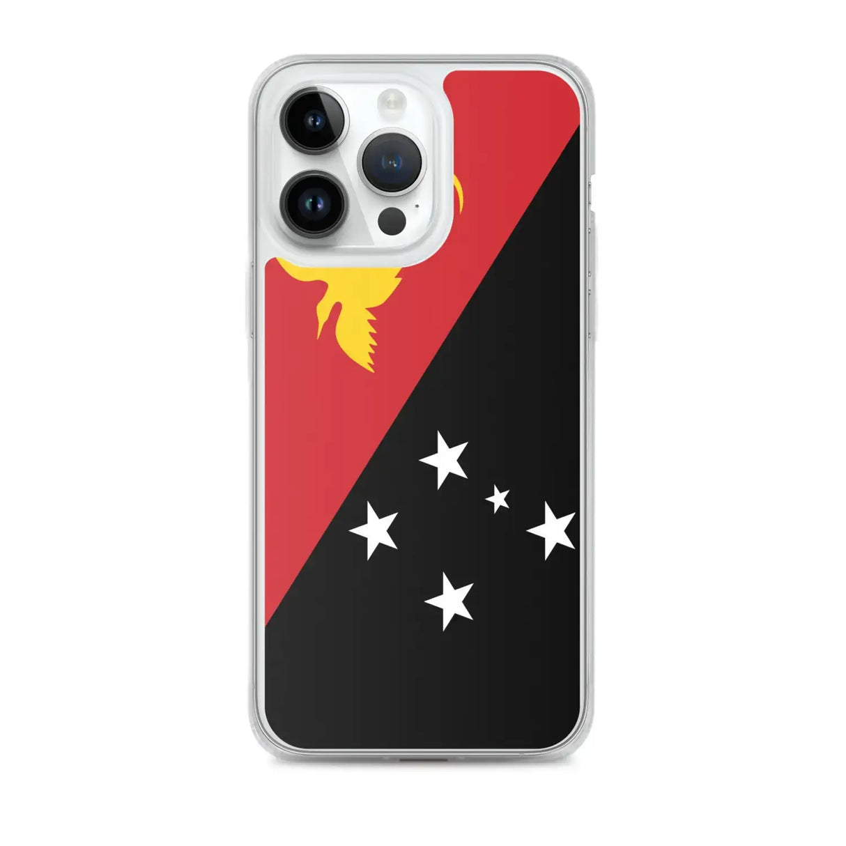 Coque iphone drapeau papouasie-nouvelle-guinée souple antichoc