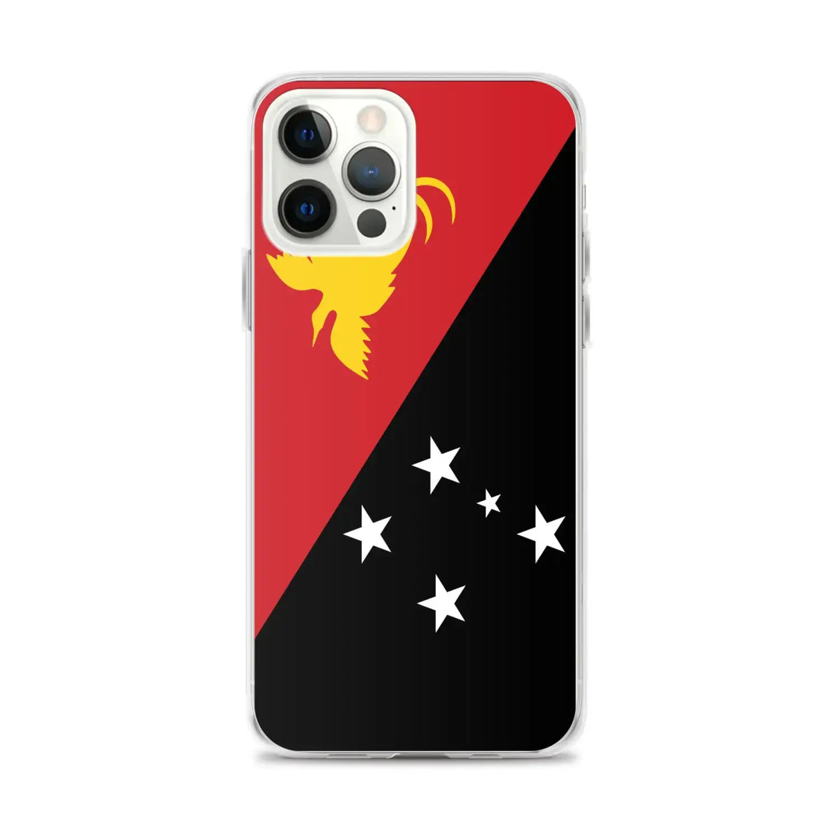 Coque iphone drapeau papouasie-nouvelle-guinée souple antichoc