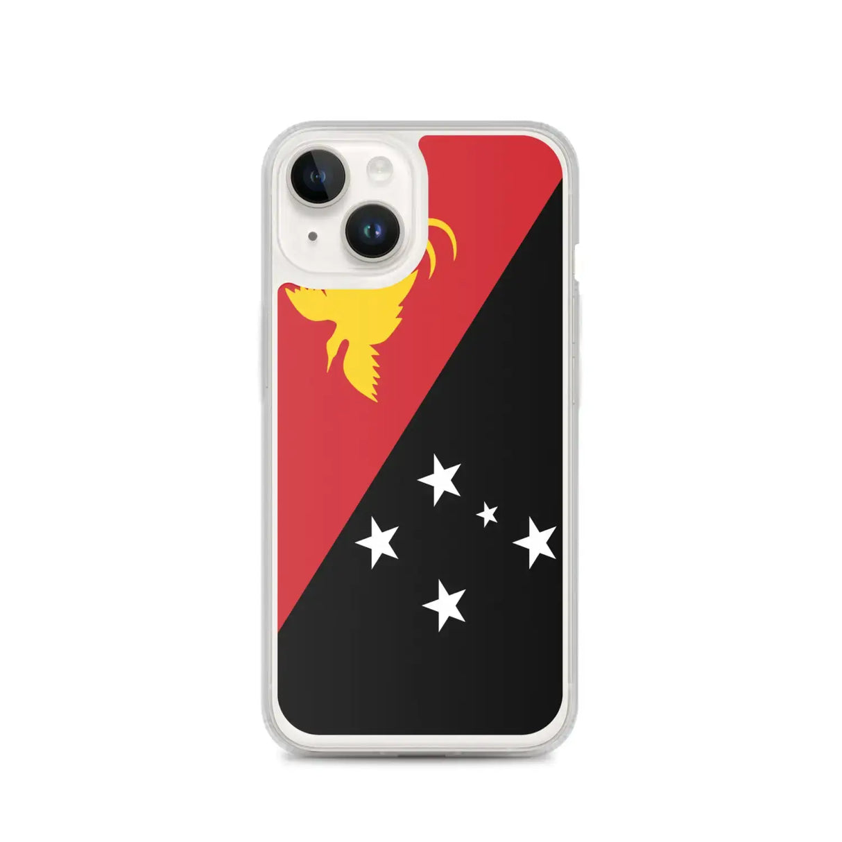 Coque iphone drapeau papouasie-nouvelle-guinée souple antichoc