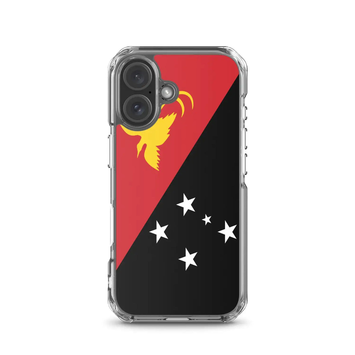 Coque iphone drapeau papouasie-nouvelle-guinée souple antichoc