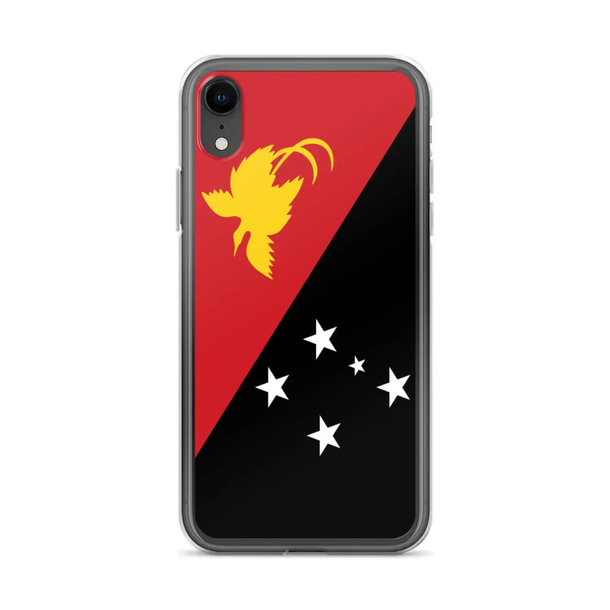 Coque iphone drapeau papouasie-nouvelle-guinée souple antichoc
