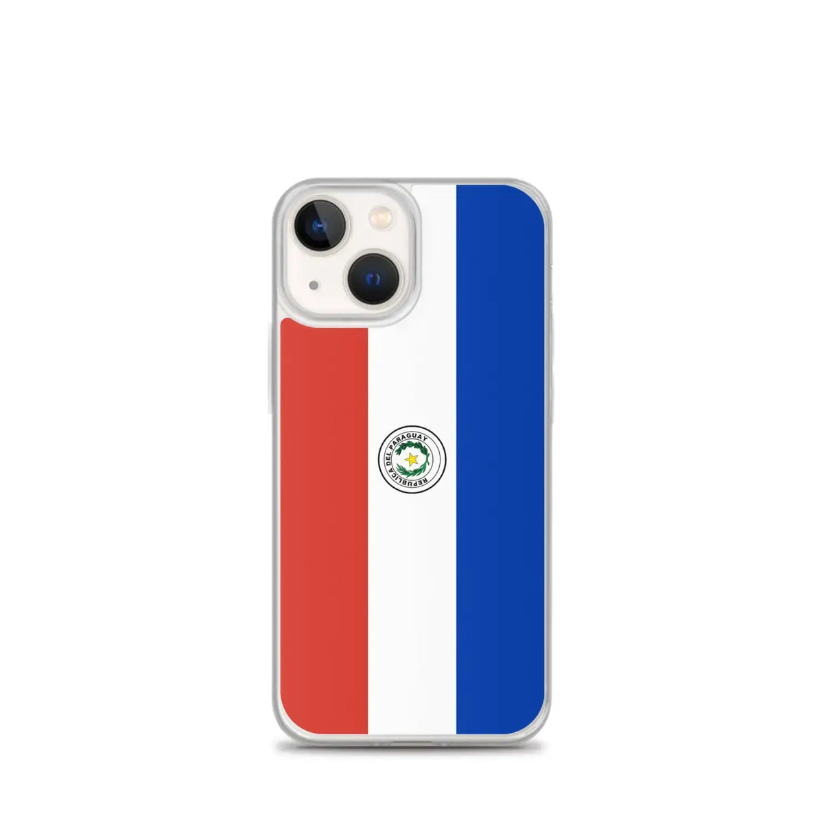 Coque iphone drapeau paraguay souple antichoc transparente