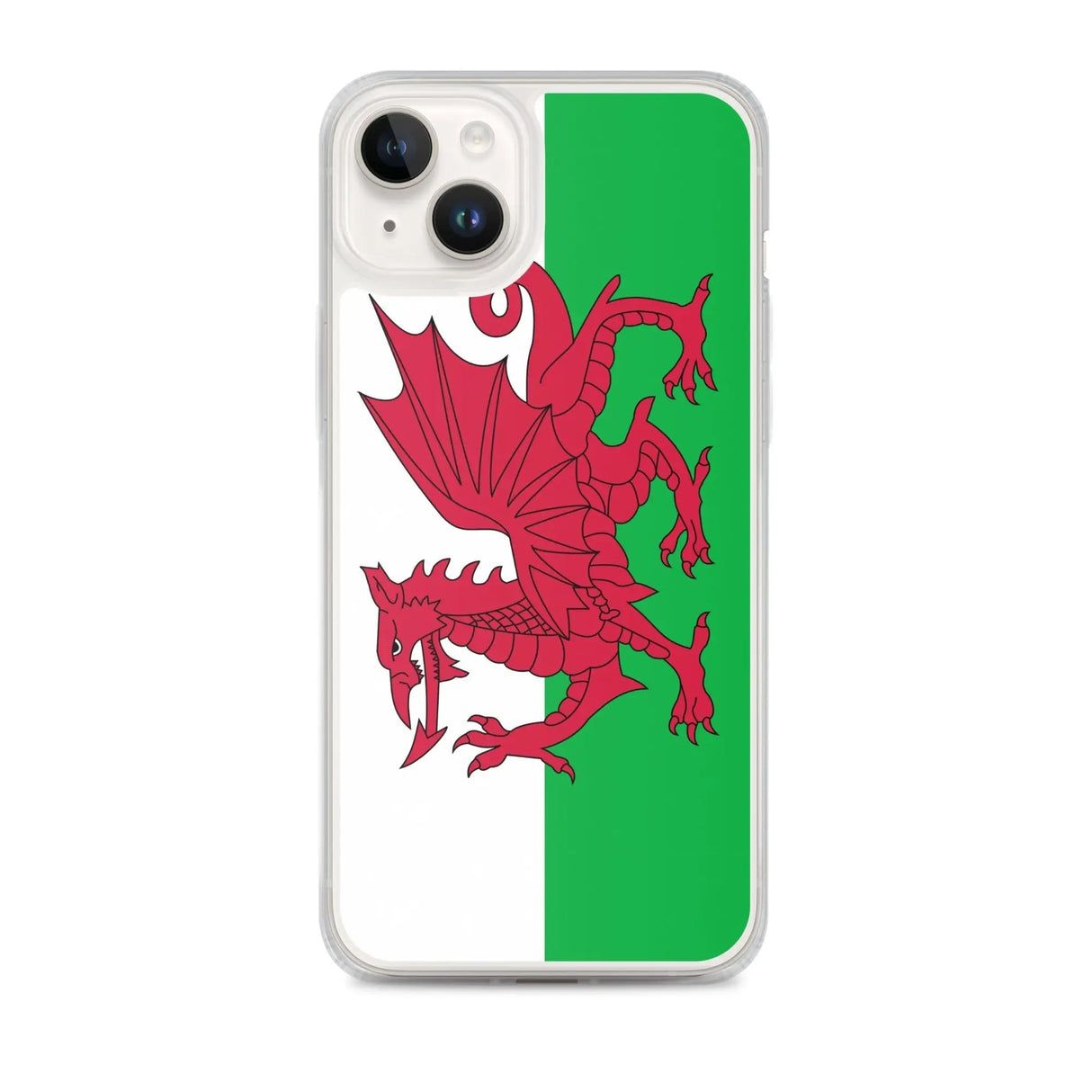Coque iphone drapeau pays de galles souple antichoc