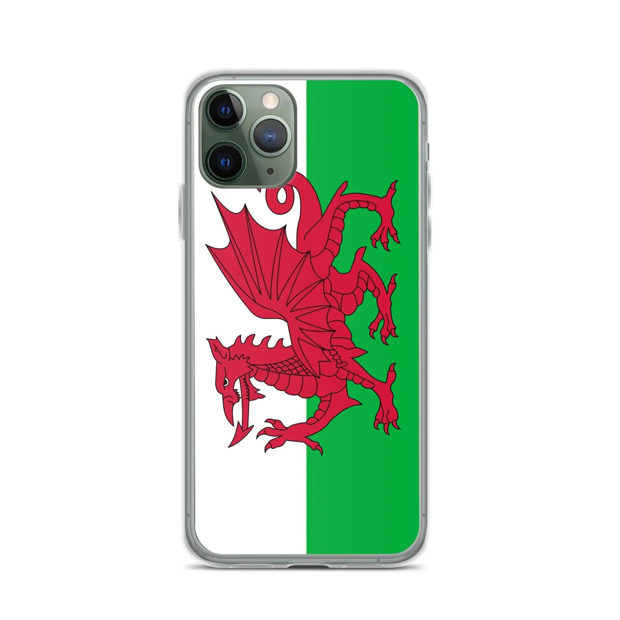 Coque iphone drapeau pays de galles souple antichoc