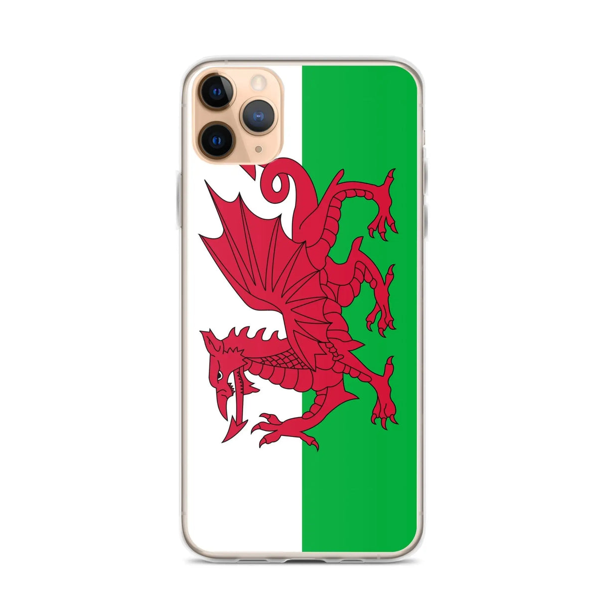 Coque iphone drapeau pays de galles souple antichoc