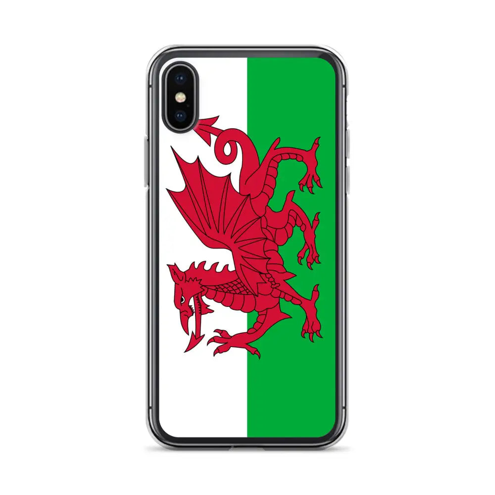 Coque iphone drapeau pays de galles souple antichoc