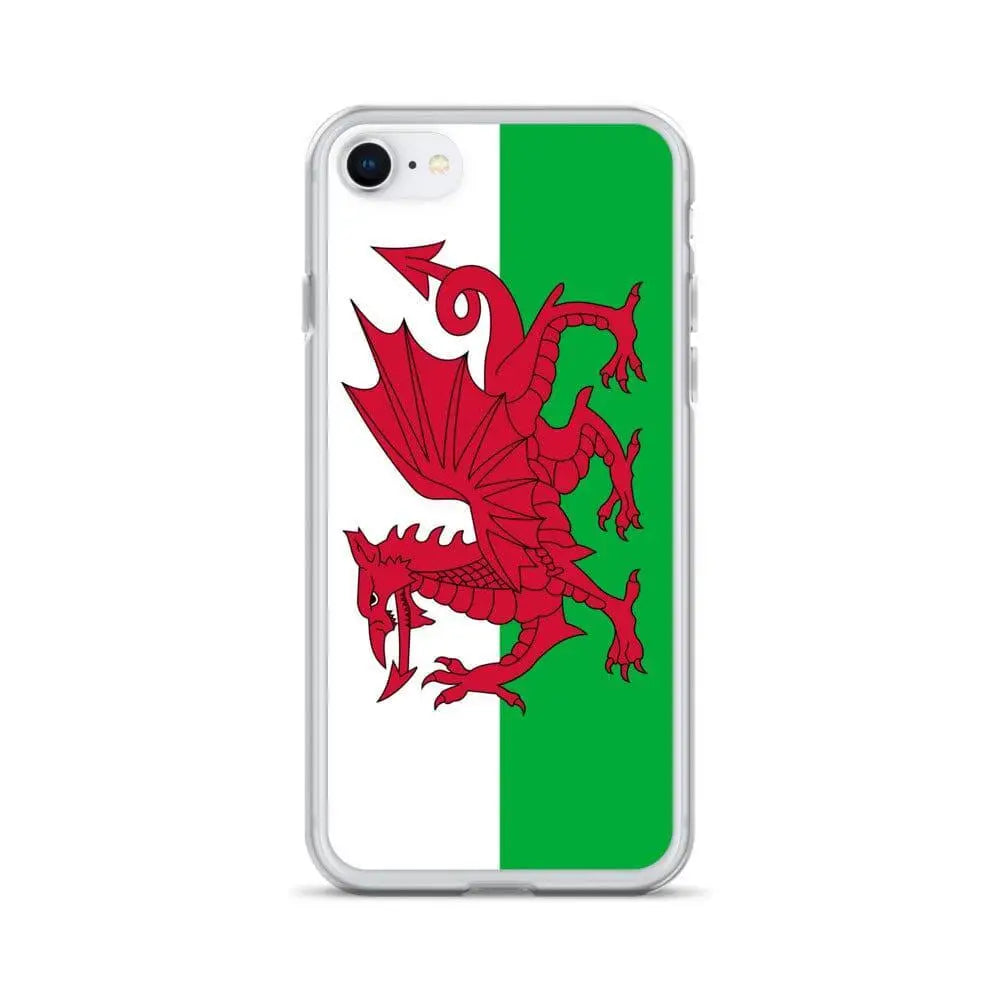 Coque iphone drapeau pays de galles souple antichoc