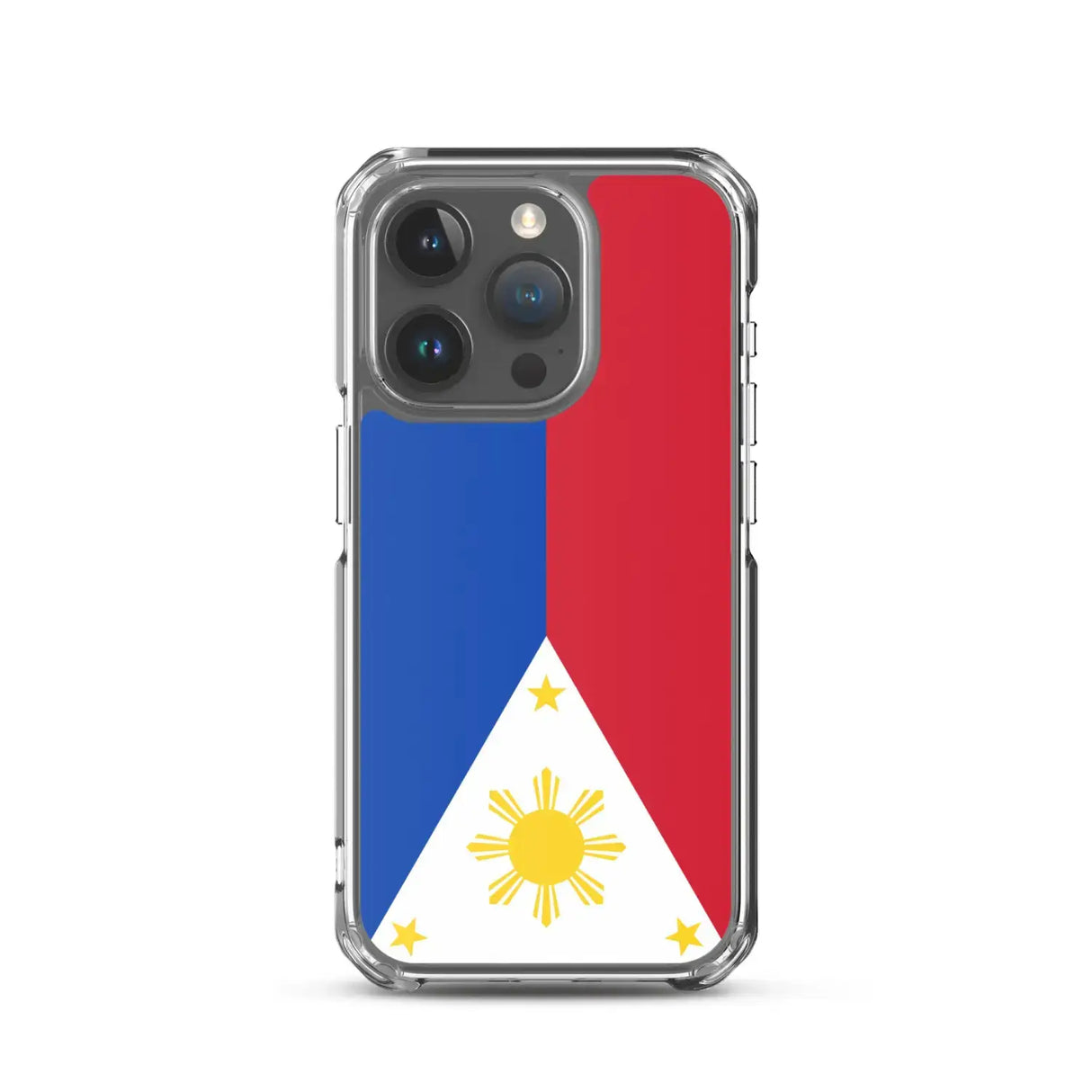 Coque iphone drapeau philippines souple antichoc transparente