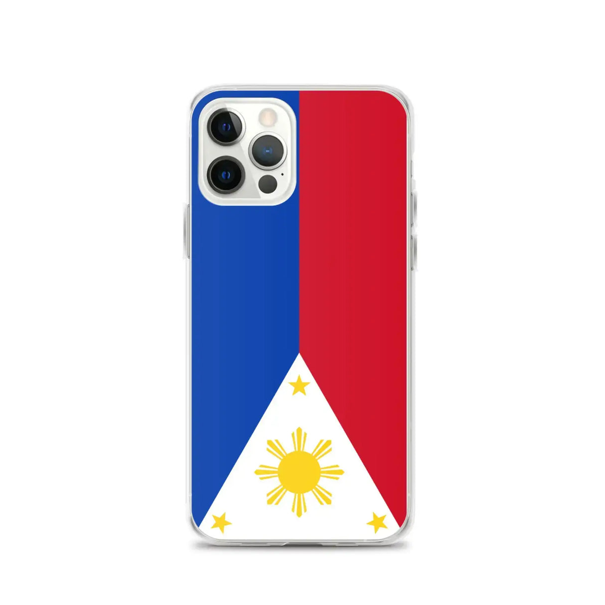Coque iphone drapeau philippines souple antichoc transparente