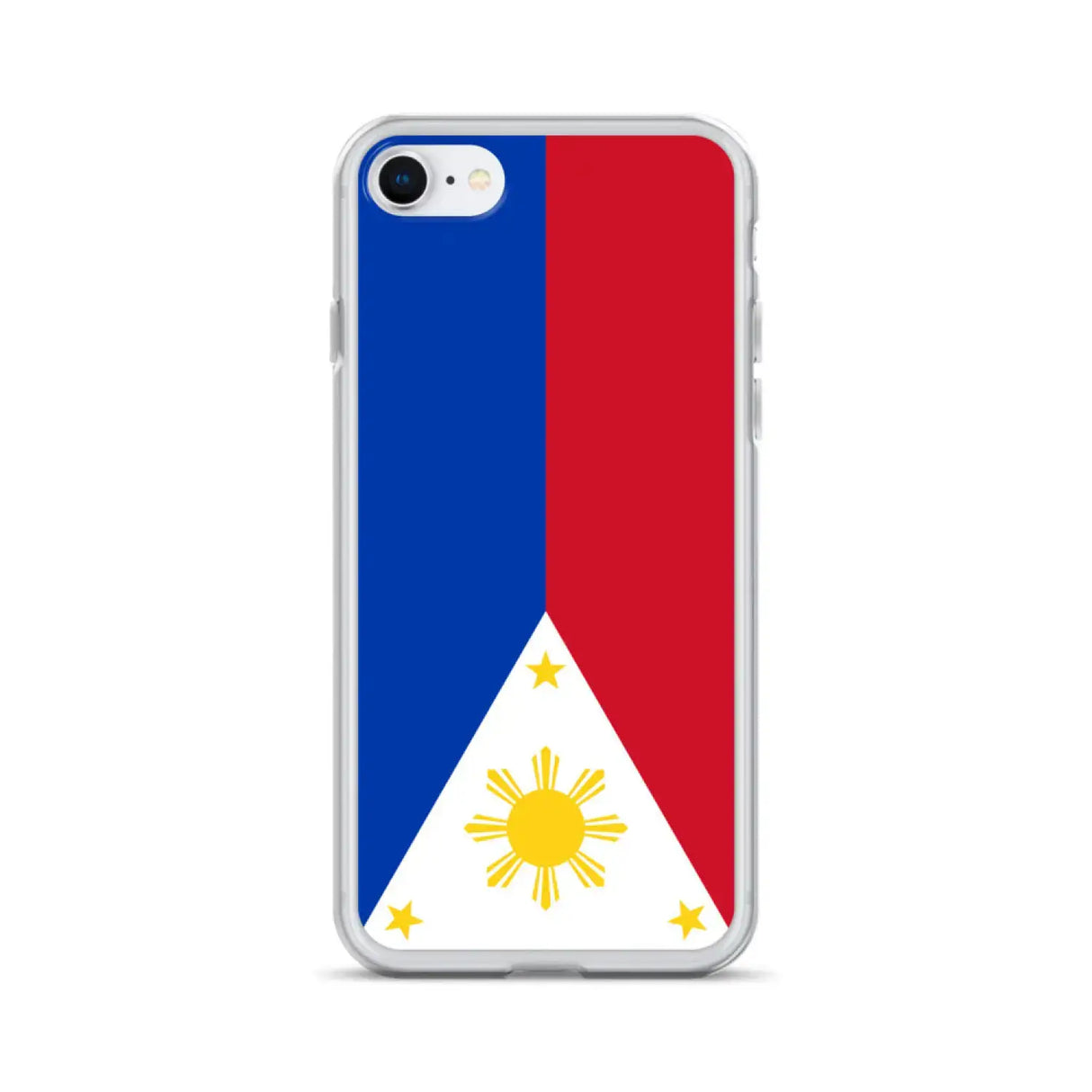 Coque iphone drapeau philippines souple antichoc transparente