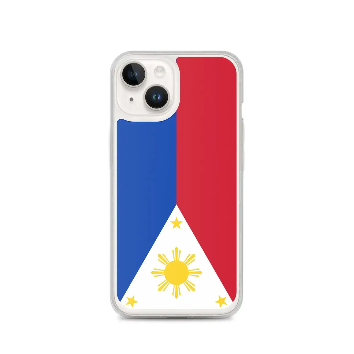 Coque iphone drapeau philippines souple antichoc transparente