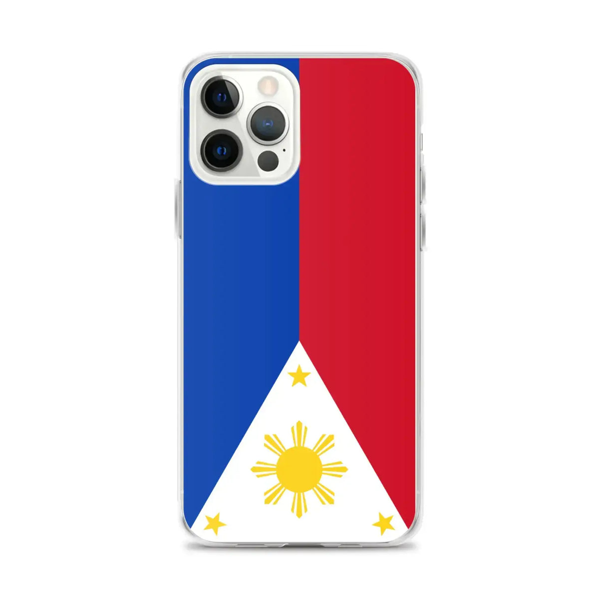 Coque iphone drapeau philippines souple antichoc transparente