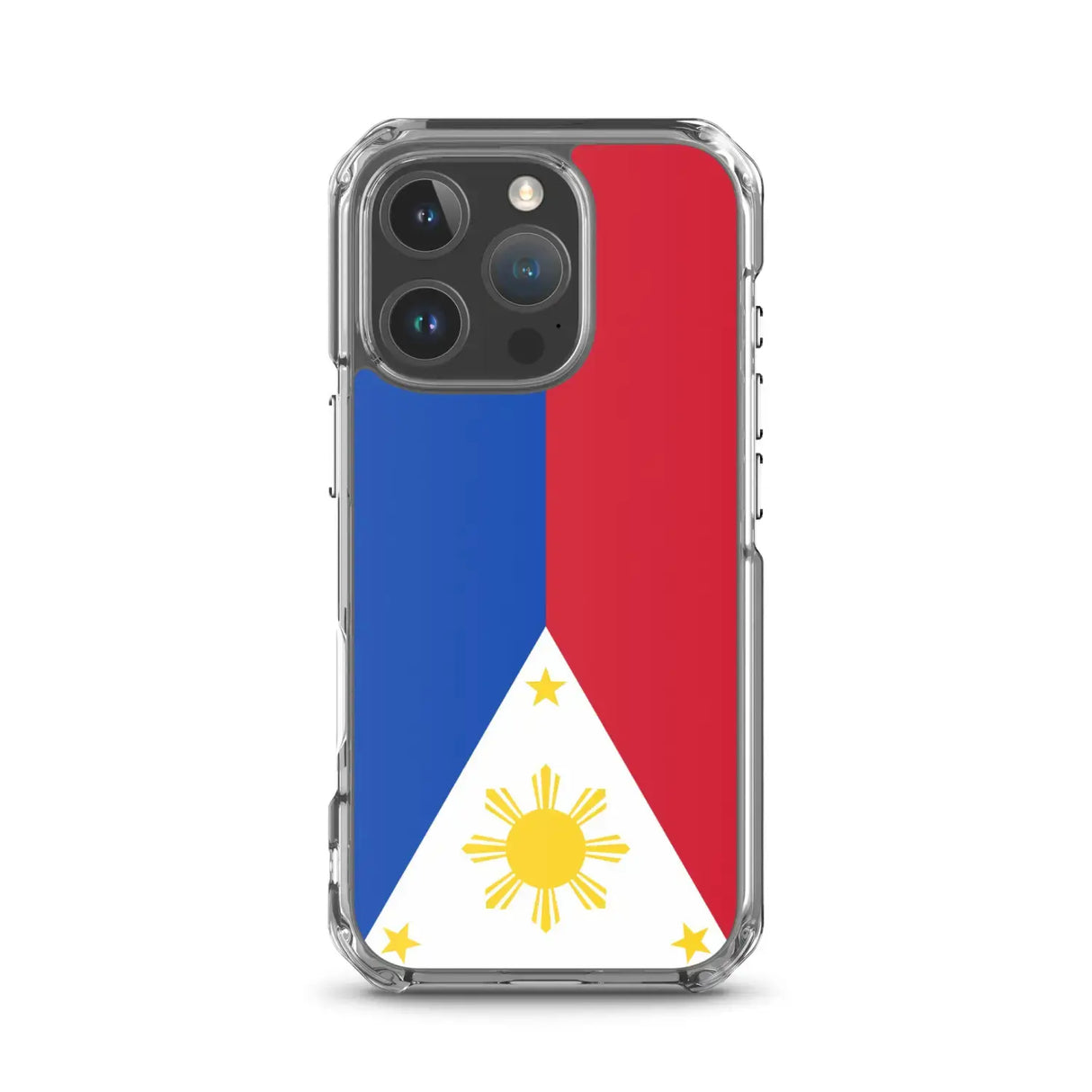 Coque iphone drapeau philippines souple antichoc transparente