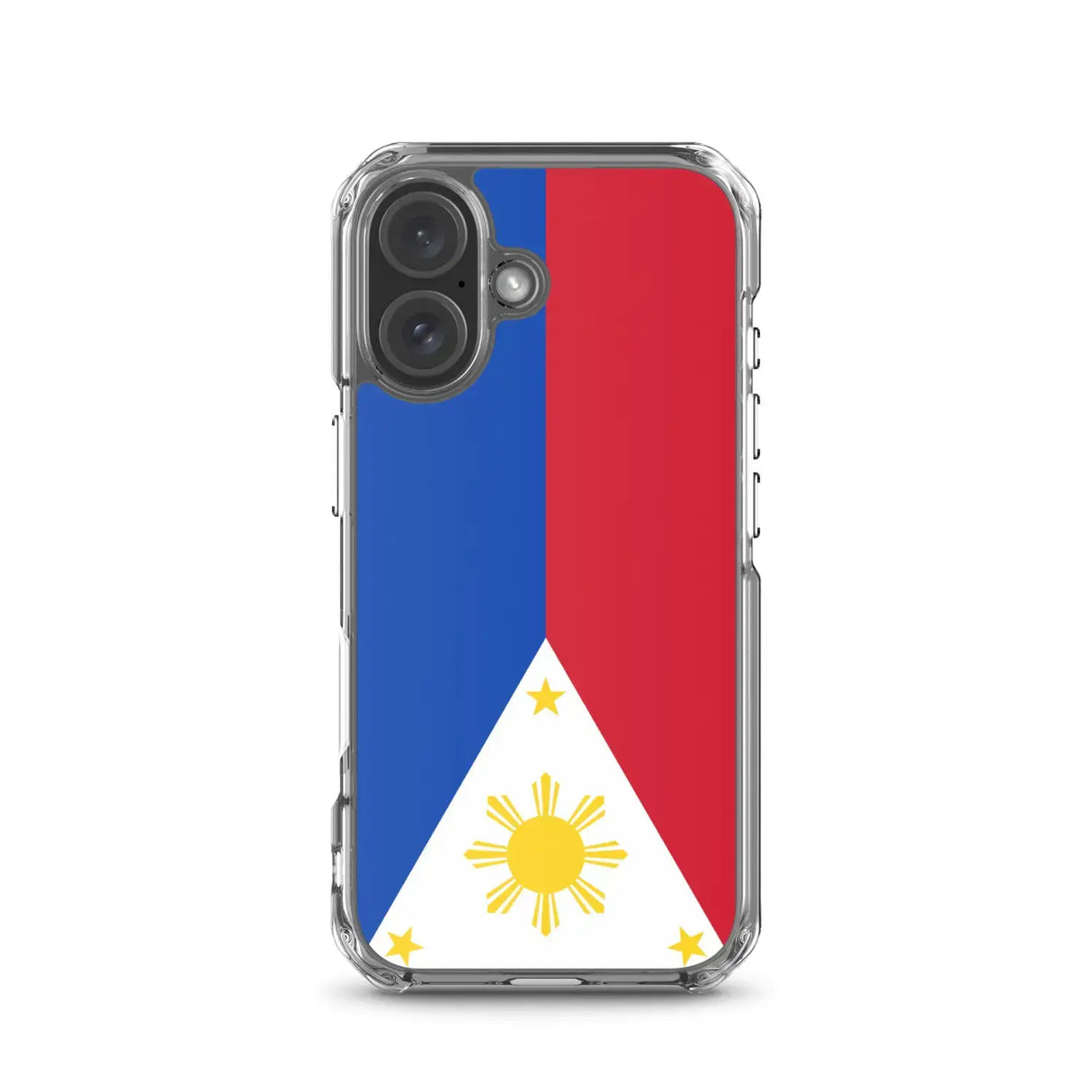 Coque iphone drapeau philippines souple antichoc transparente