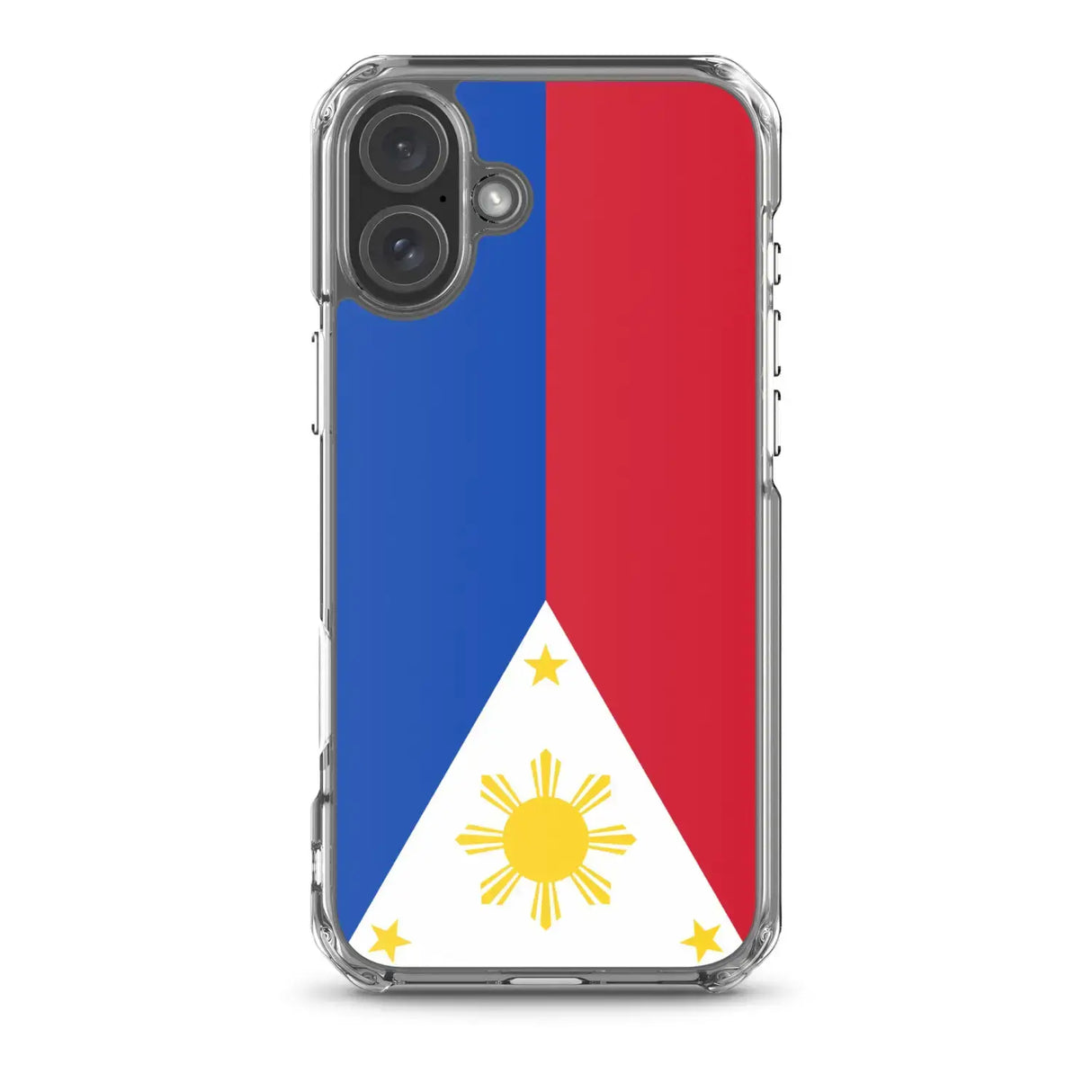 Coque iphone drapeau philippines souple antichoc transparente