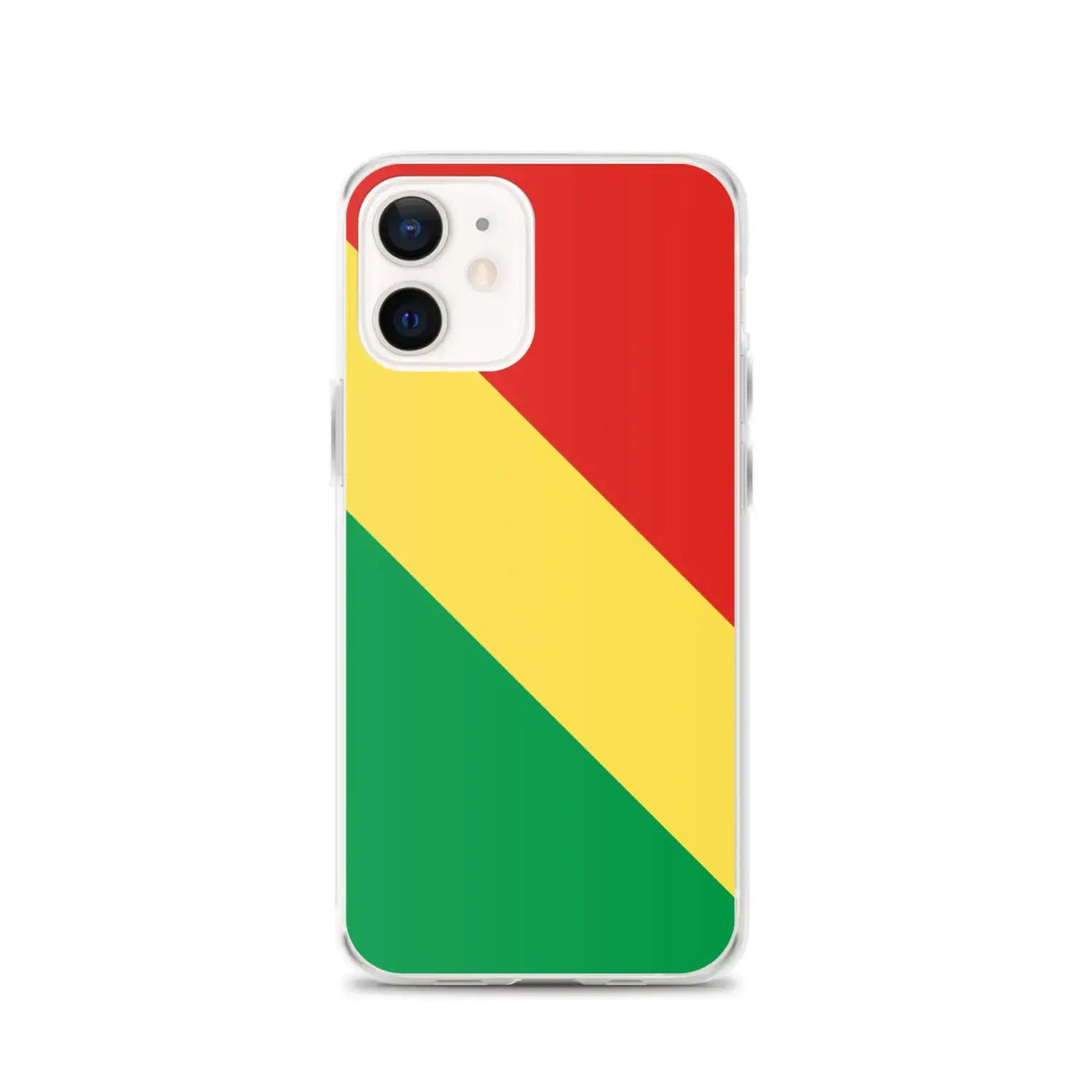 Coque iphone drapeau république du congo souple antichoc