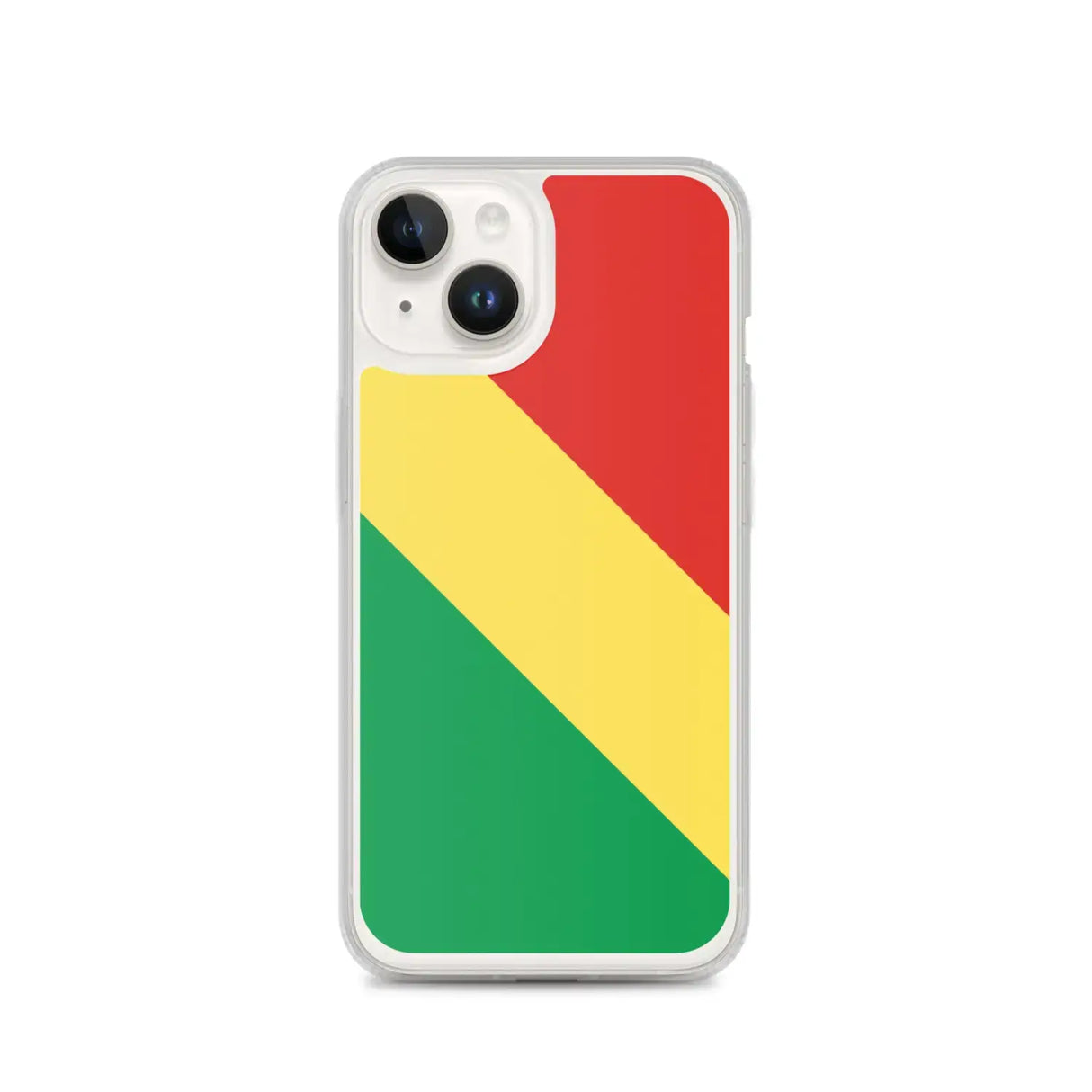 Coque iphone drapeau république du congo souple antichoc