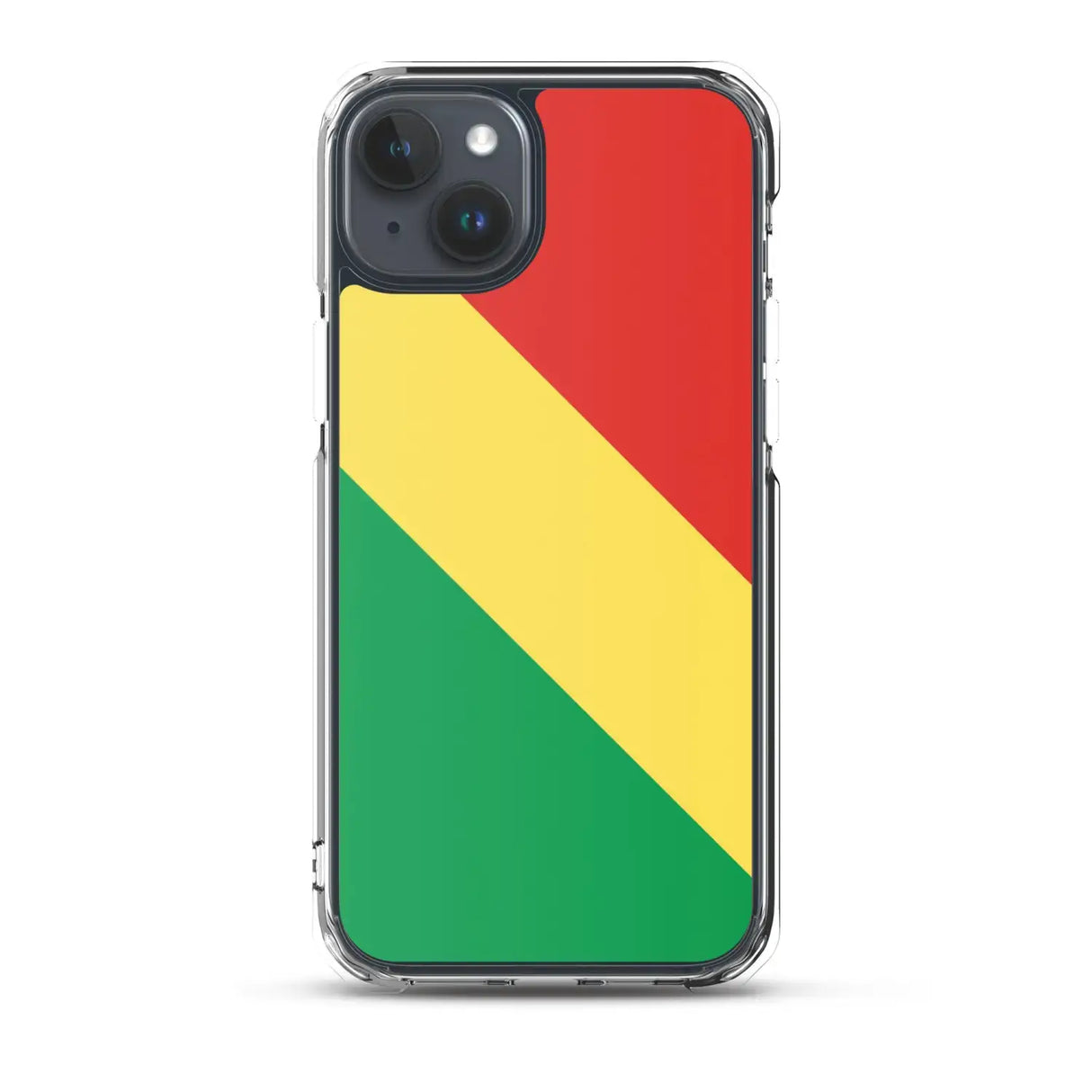Coque iphone drapeau république du congo souple antichoc