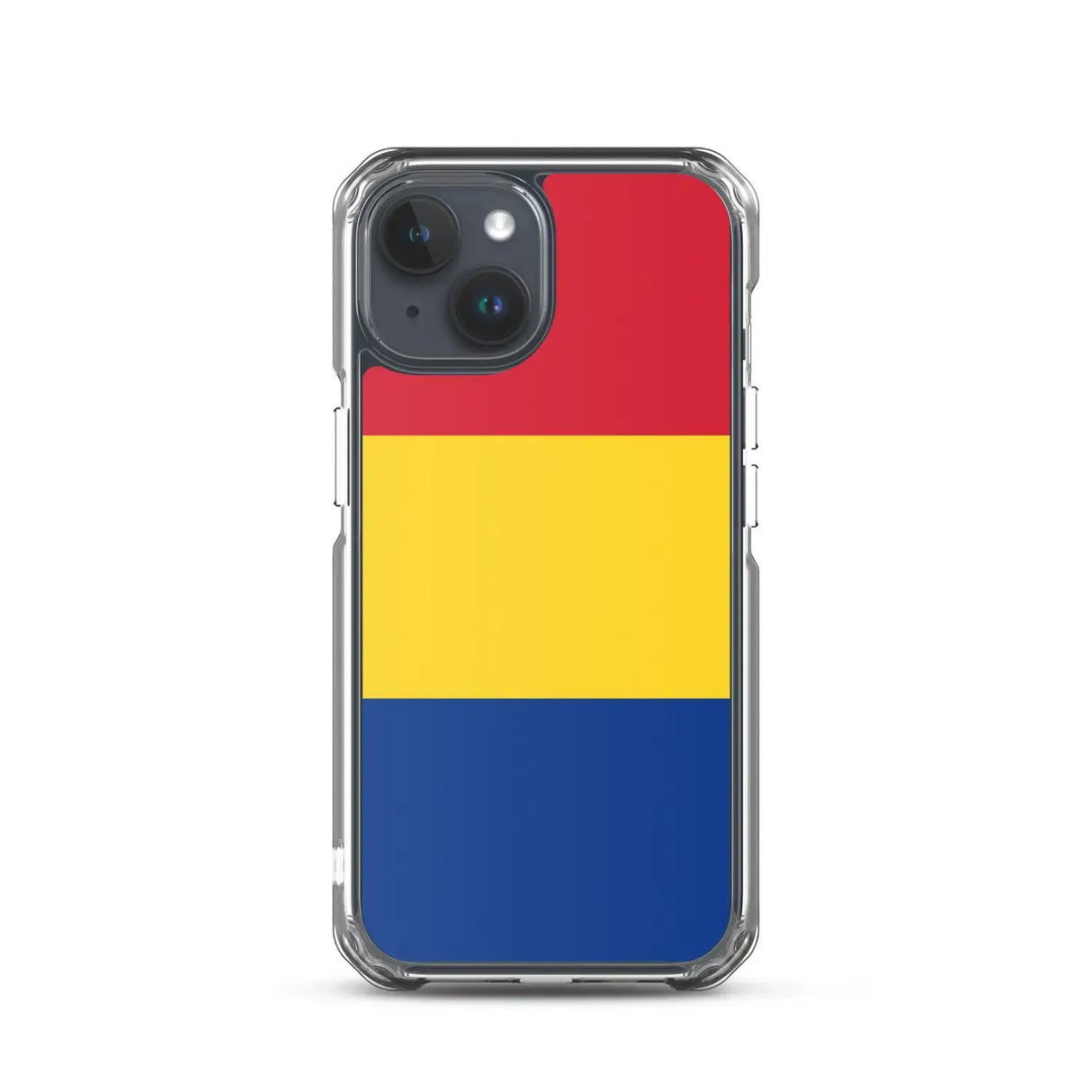Coque iphone drapeau roumanie souple résistante antichoc