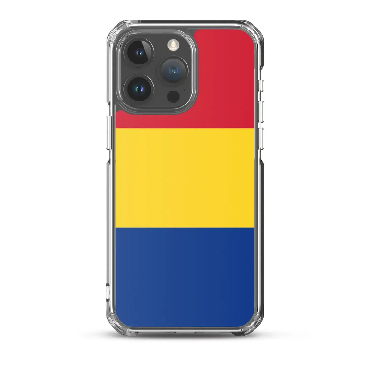 Coque iphone drapeau roumanie souple résistante antichoc