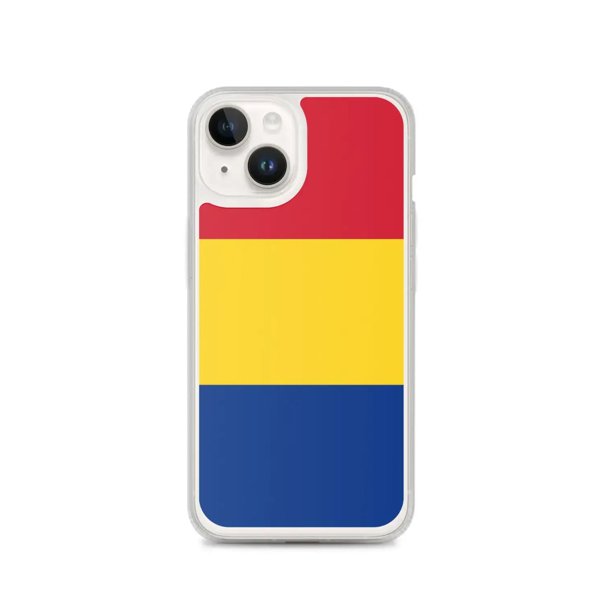 Coque iphone drapeau roumanie souple résistante antichoc