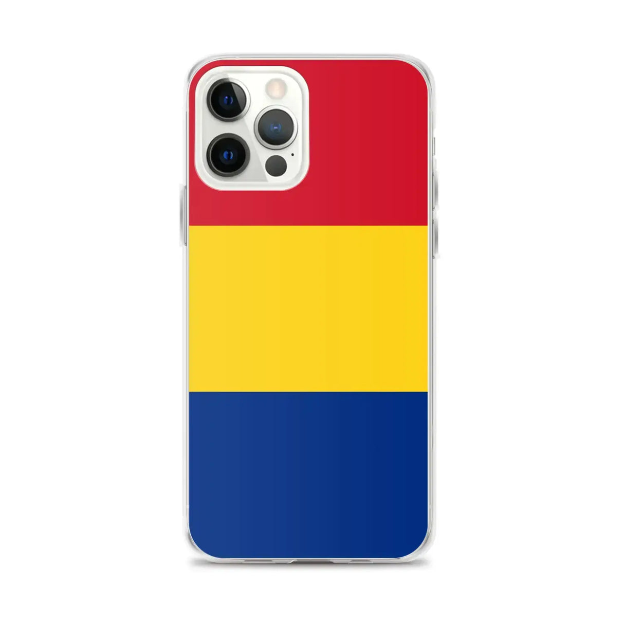 Coque iphone drapeau roumanie souple résistante antichoc