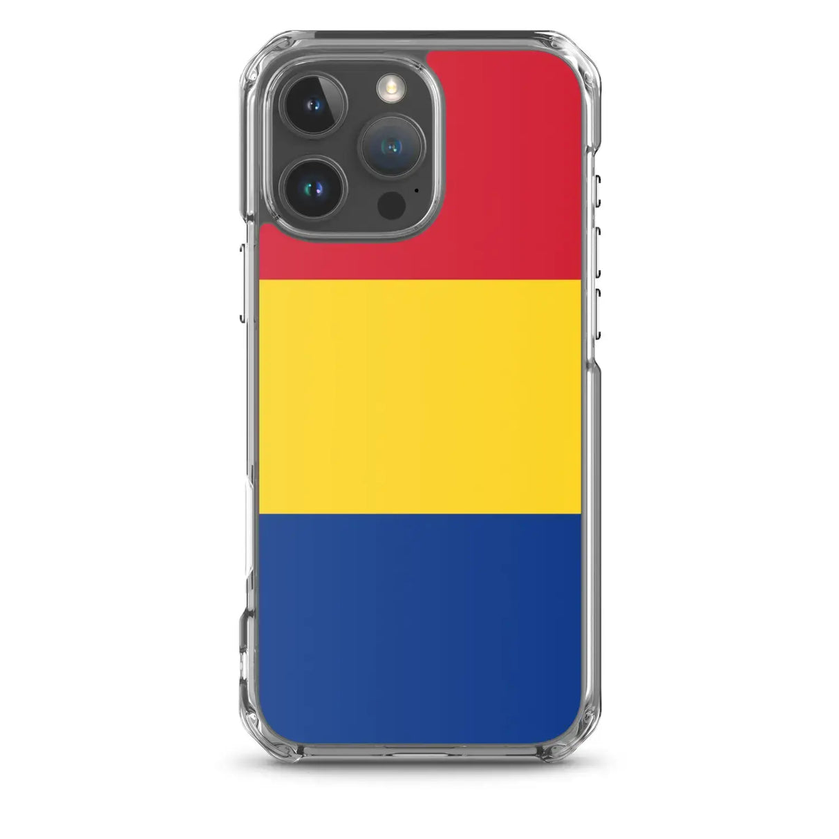 Coque iphone drapeau roumanie souple résistante antichoc