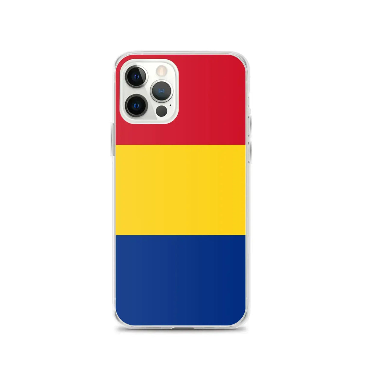Coque iphone drapeau roumanie souple résistante antichoc