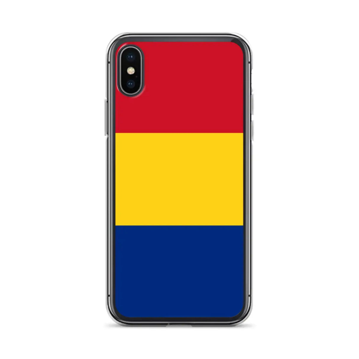 Coque iphone drapeau roumanie souple résistante antichoc