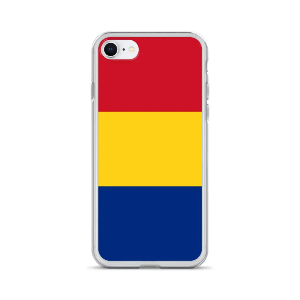 Coque iphone drapeau roumanie souple résistante antichoc
