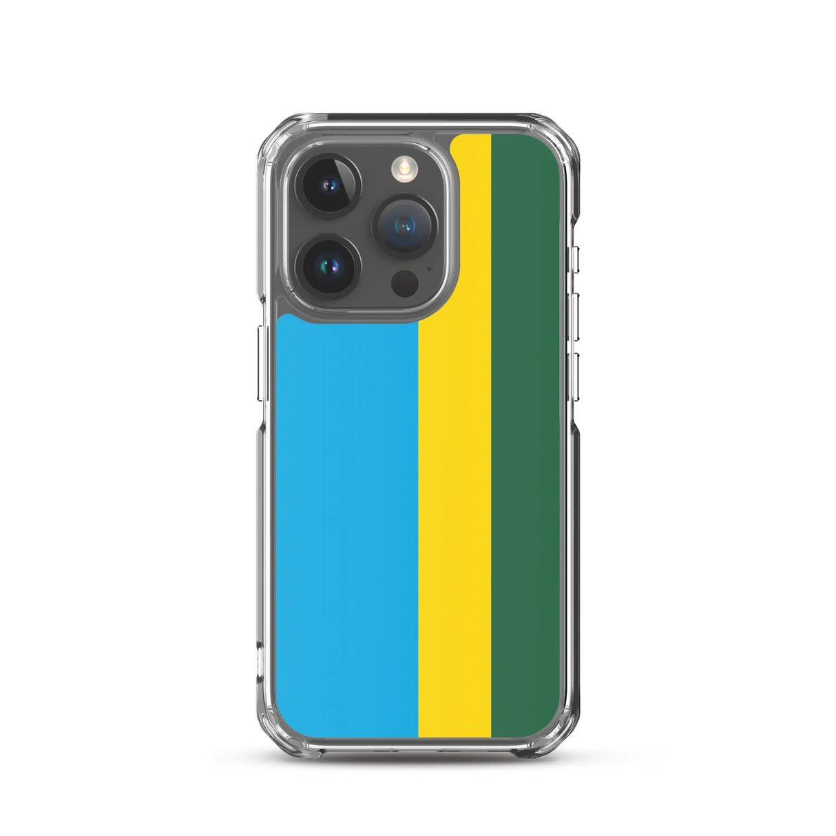 Coque iphone drapeau rwanda souple résistante antichoc