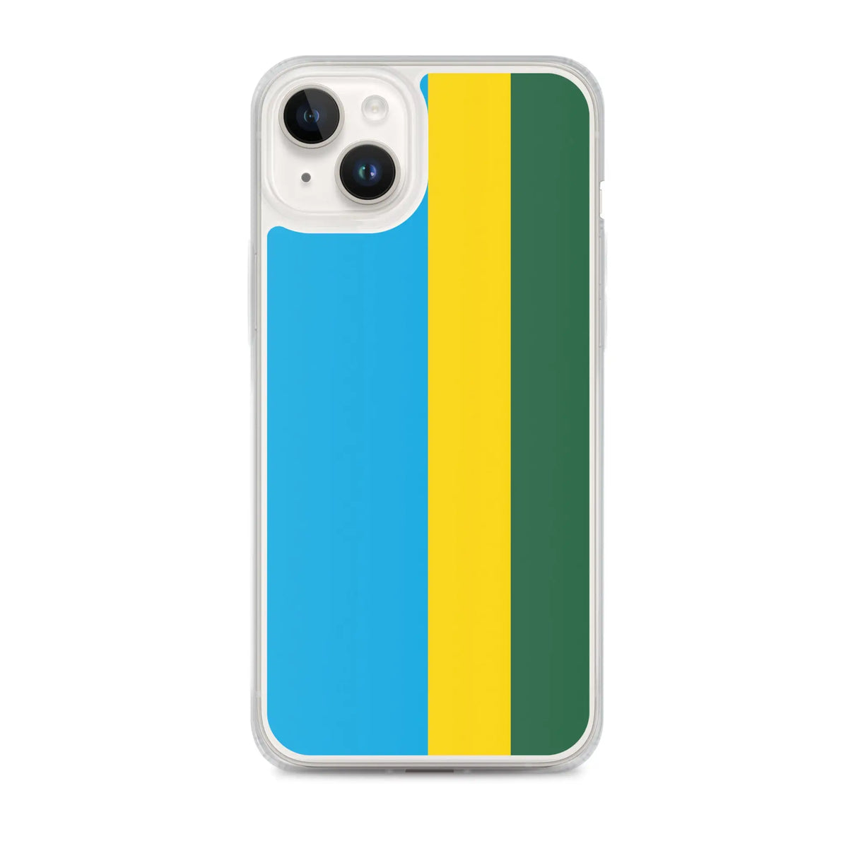Coque iphone drapeau rwanda souple résistante antichoc