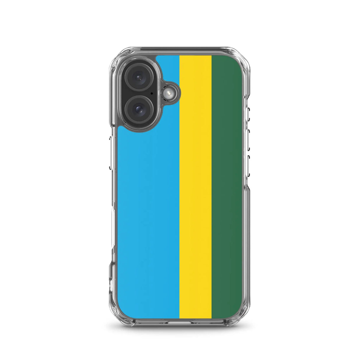 Coque iphone drapeau rwanda souple résistante antichoc