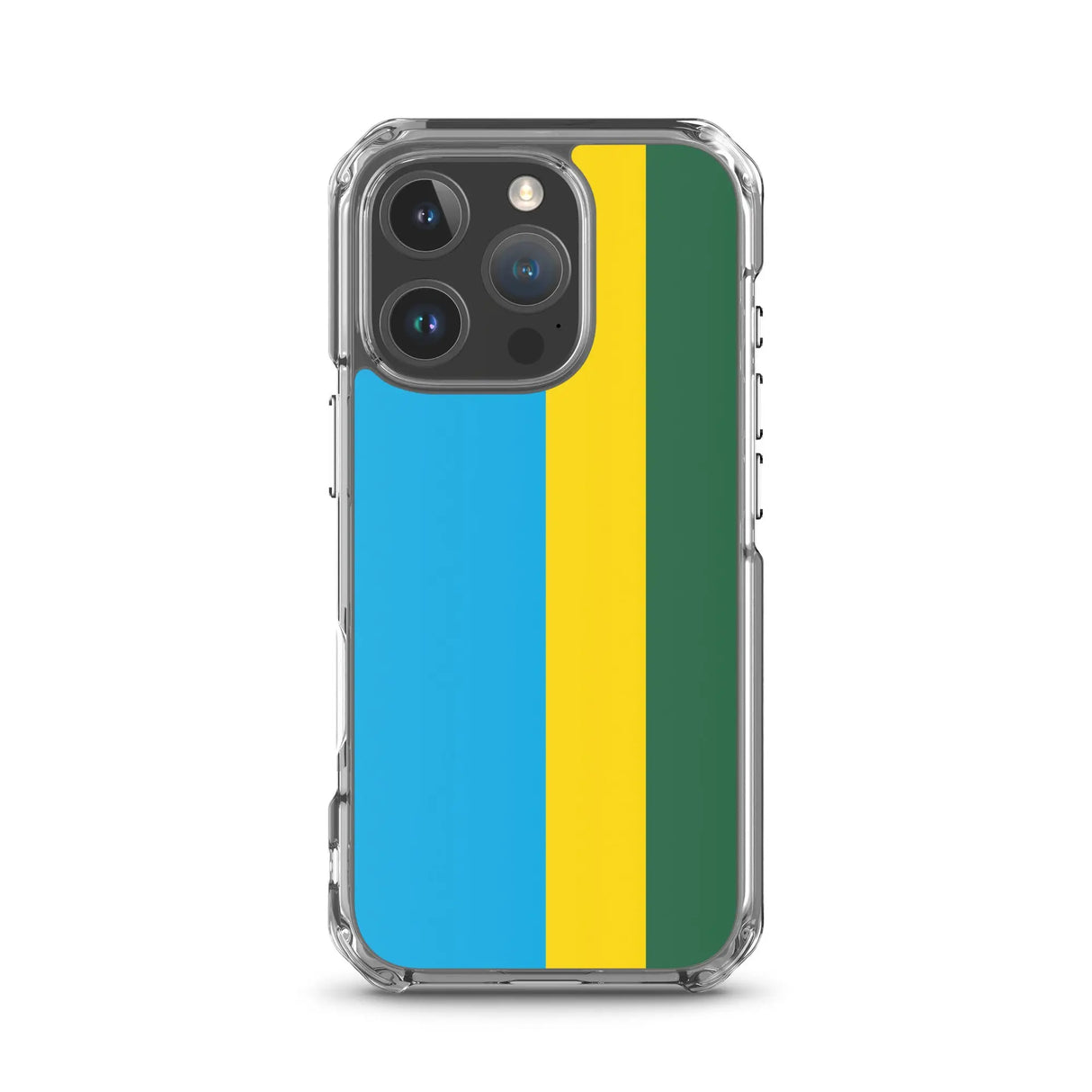 Coque iphone drapeau rwanda souple résistante antichoc