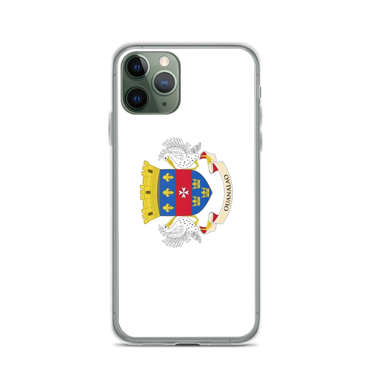 Coque iphone drapeau saint-barthélemy souple antichoc