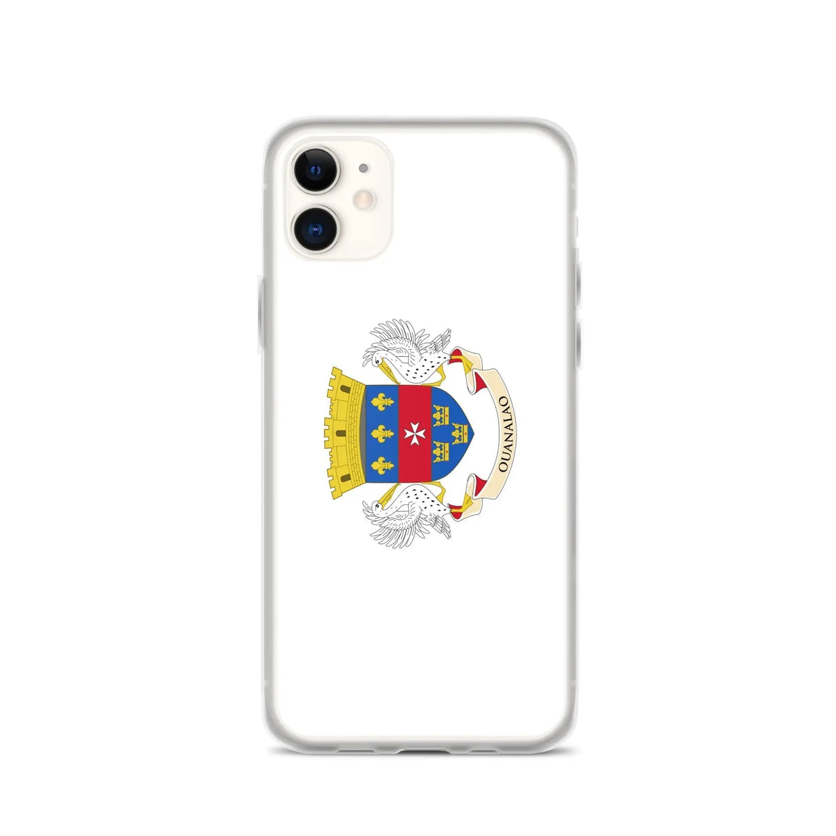 Coque iphone drapeau saint-barthélemy souple antichoc