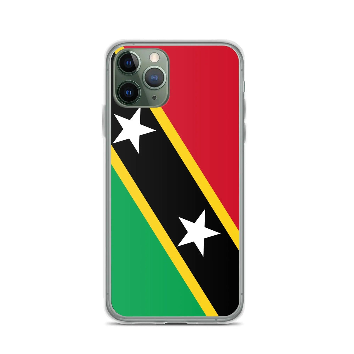 Coque iphone drapeau saint-christophe-et-niévès souple antichoc