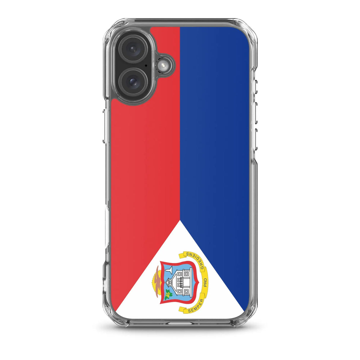 Coque iphone drapeau saint-martin souple et antichoc