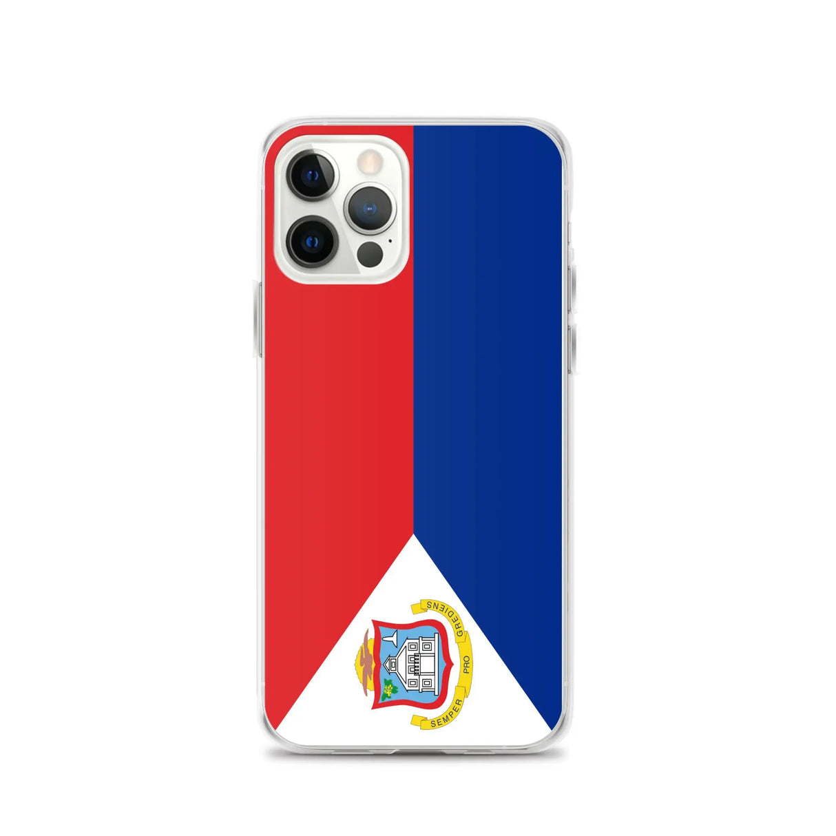 Coque iphone drapeau saint-martin souple et antichoc