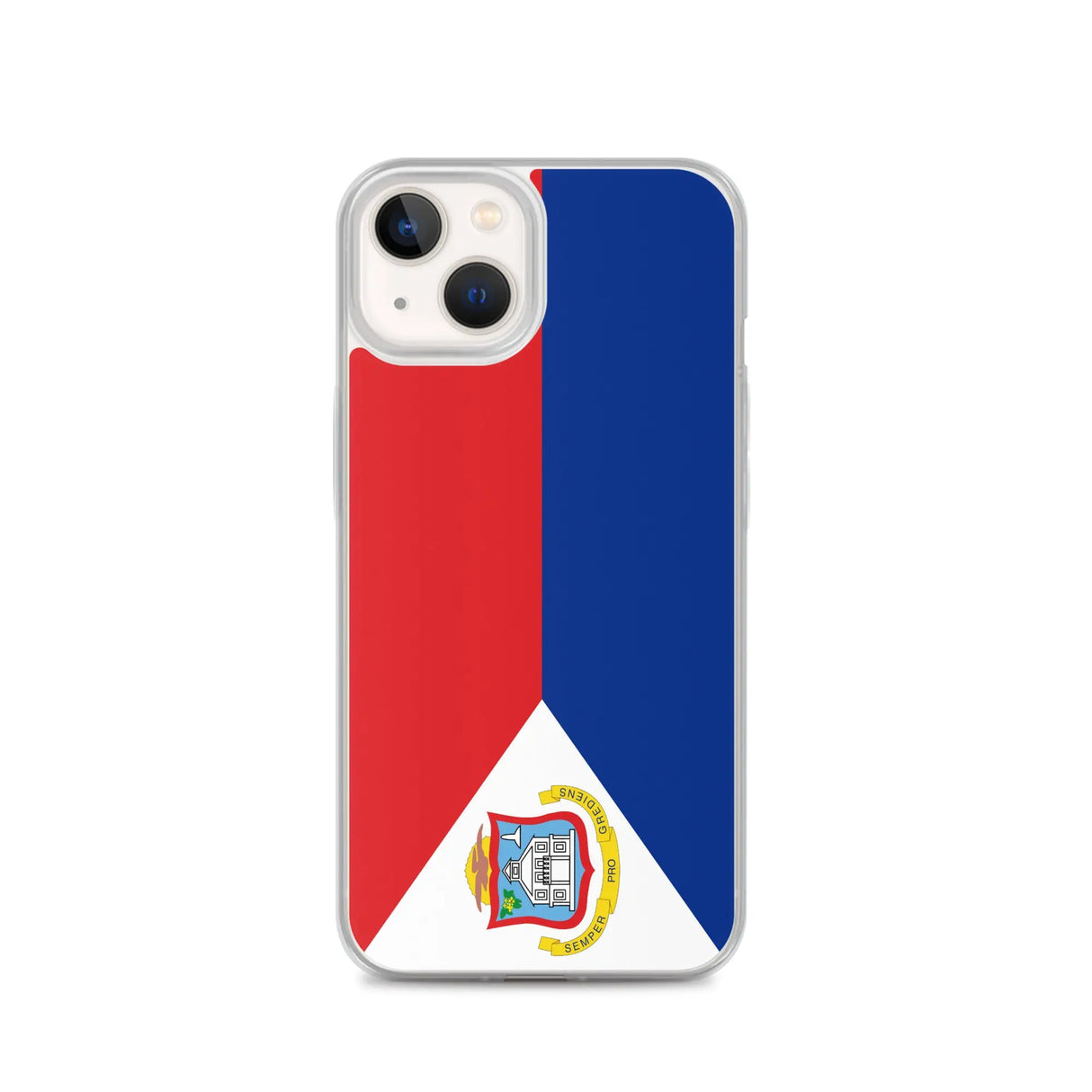 Coque iphone drapeau saint-martin souple et antichoc