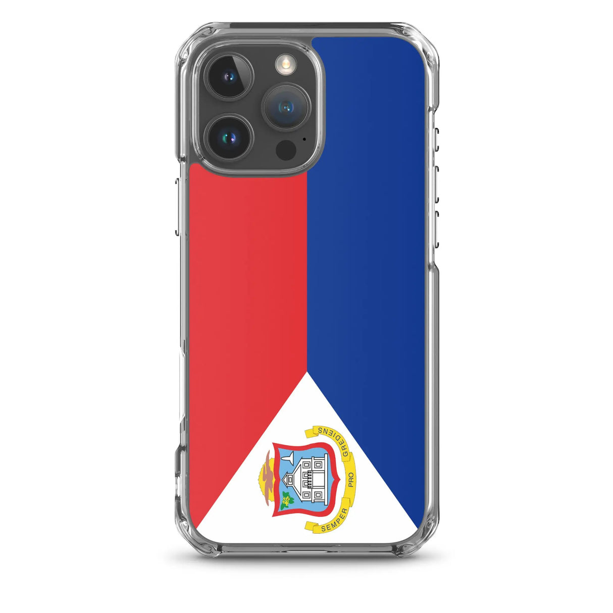 Coque iphone drapeau saint-martin souple et antichoc