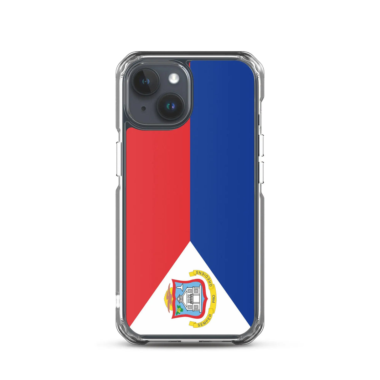 Coque iphone drapeau saint-martin souple et antichoc