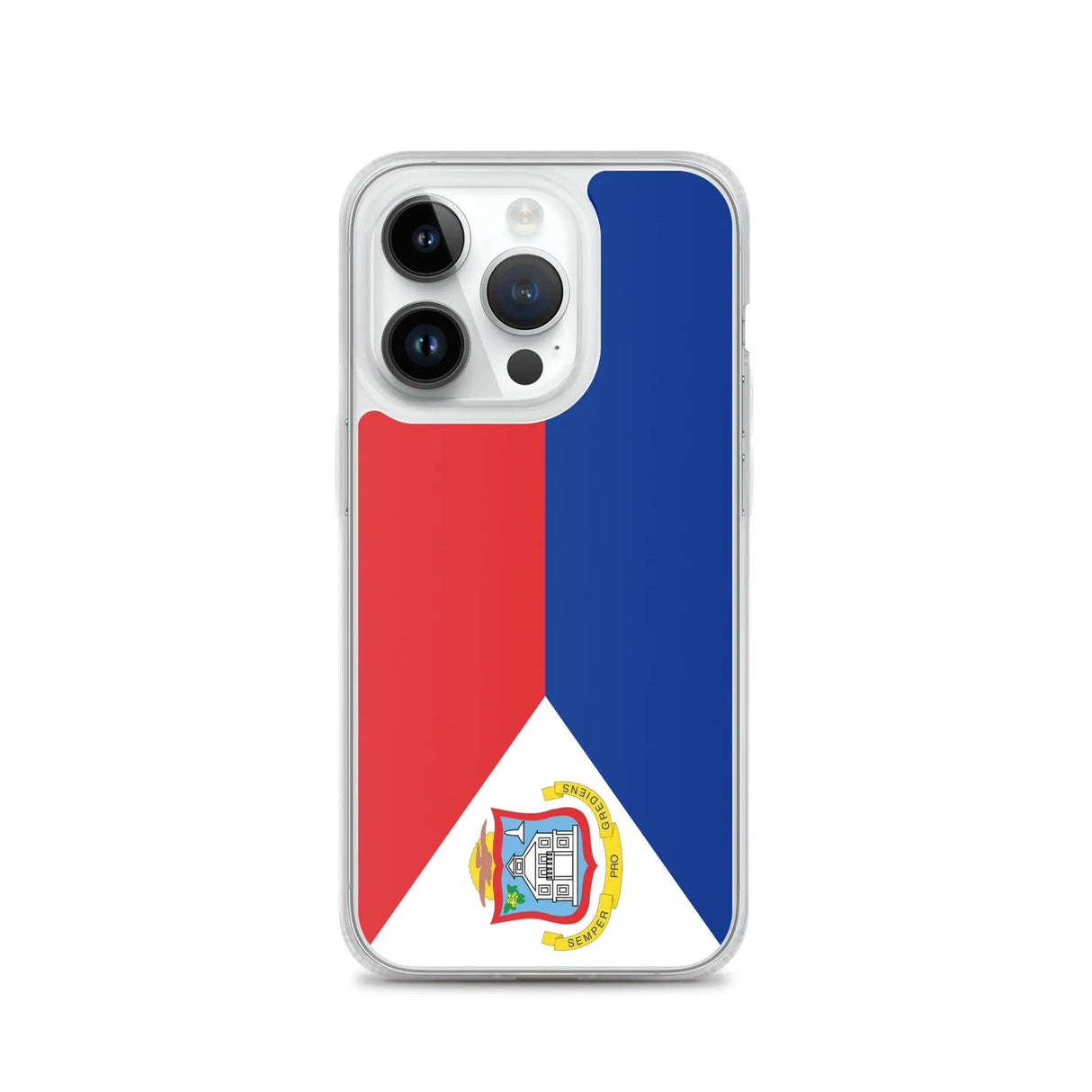 Coque iphone drapeau saint-martin souple et antichoc