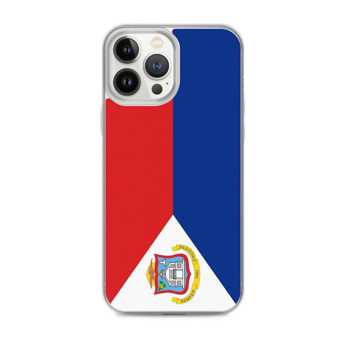 Coque iphone drapeau saint-martin souple et antichoc