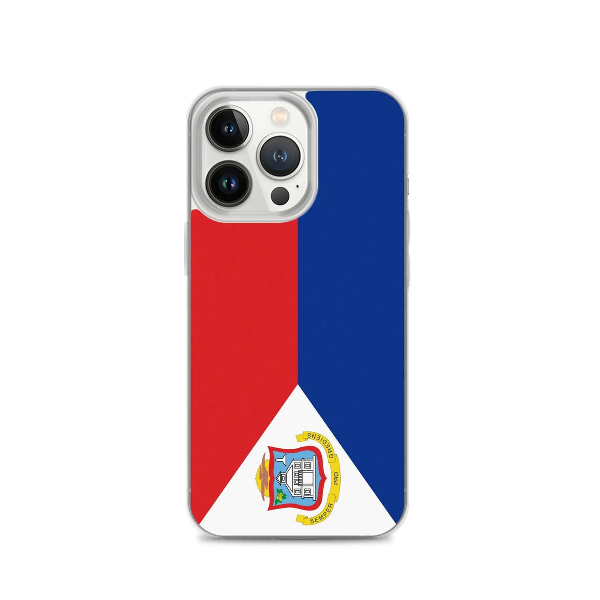 Coque iphone drapeau saint-martin souple et antichoc