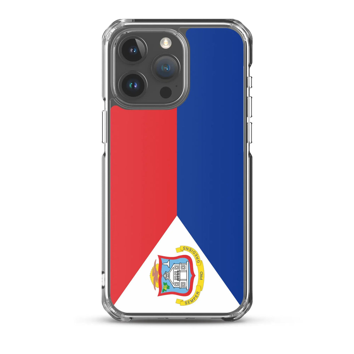 Coque iphone drapeau saint-martin souple et antichoc