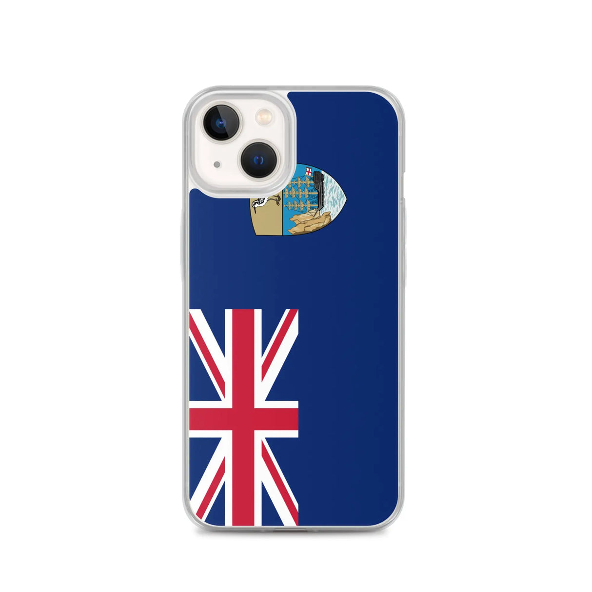Coque iphone drapeau sainte-hélène souple antichoc