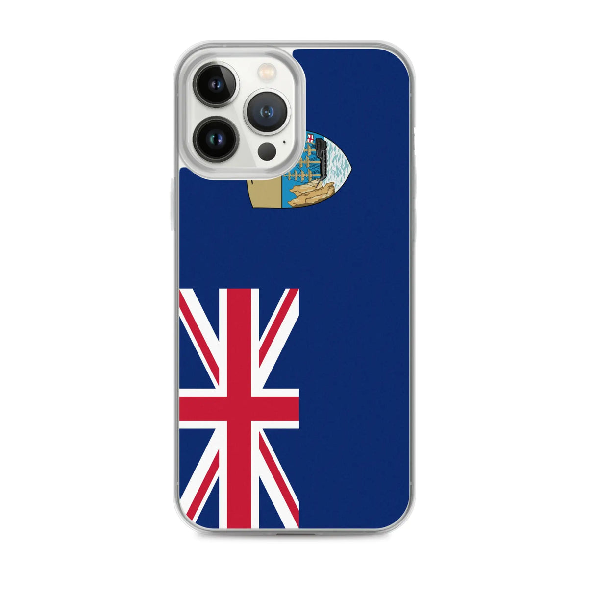 Coque iphone drapeau sainte-hélène souple antichoc