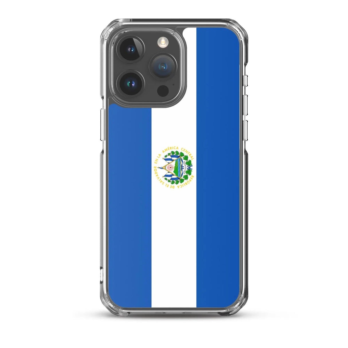 Coque iphone drapeau salvador souple résistant antichoc