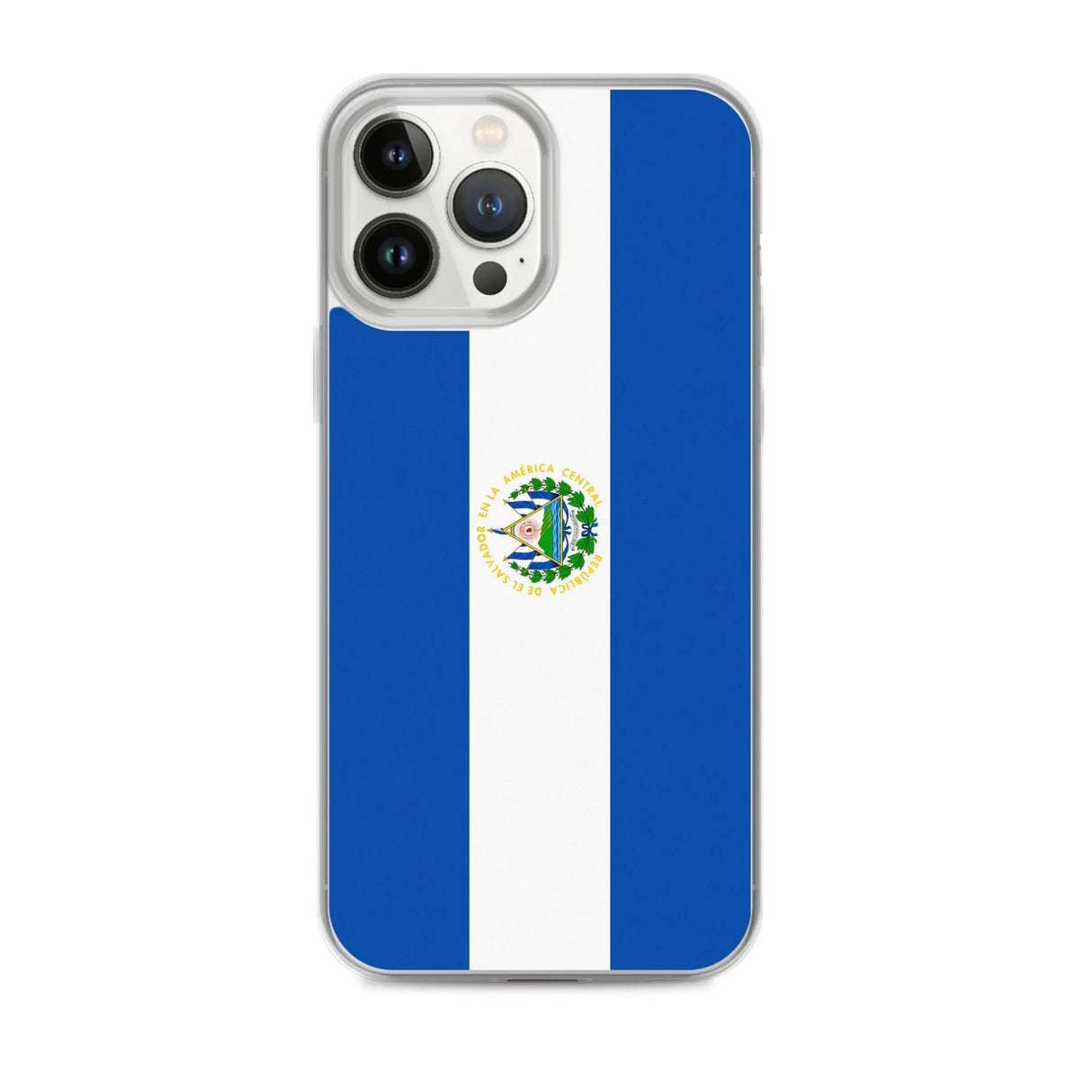 Coque iphone drapeau salvador souple résistant antichoc